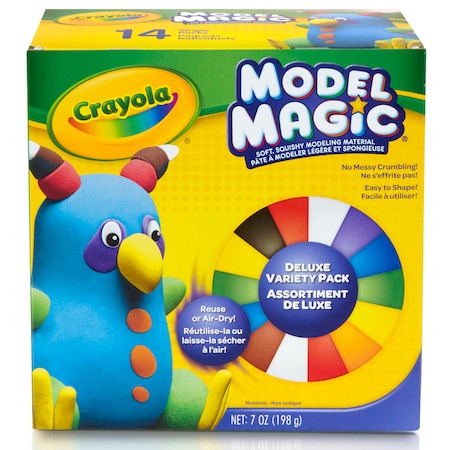 Crayola Model Magic Variety Pack, 9 Colors, 0.5-oz., PK14 232403